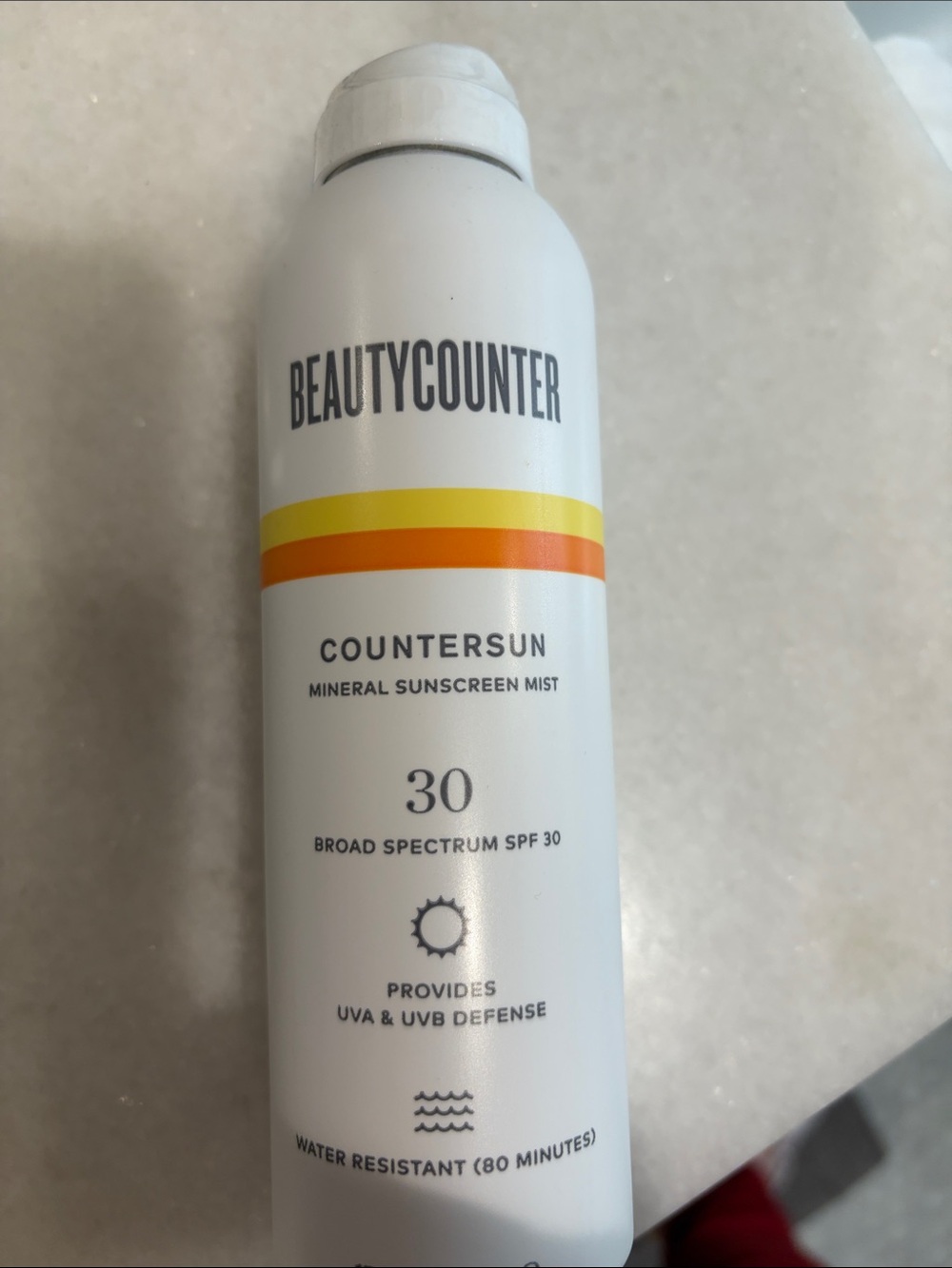 Beautycounter Countersun Mineral Sunscreen Mist 6oz spray bottle
